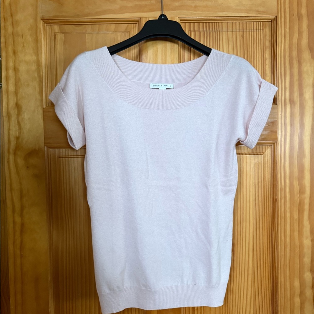 Banana Republic Blush Knit Top